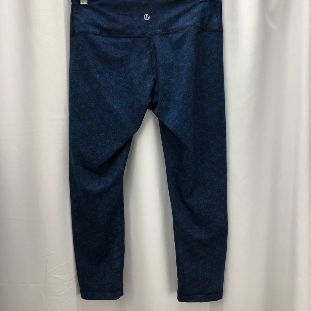 Lululemon Wunder Under Crops  Leggings Sz 6